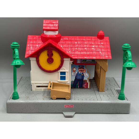 Fisher-Price GeoTrax Grand Central Station Train Play Set - Picture 1 of 3